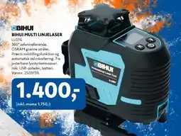 Davidsen BIHUI Multi linjelaser tilbud
