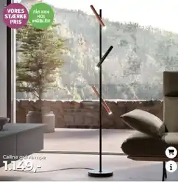 Møblér Calina gulvlampe tilbud