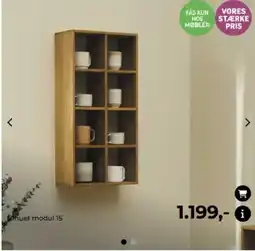 Møblér Silhuet modul 15 tilbud