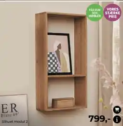 Møblér Silhuet modul 2 tilbud
