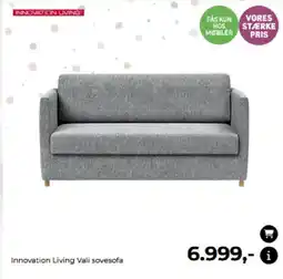 Møblér Innovation Living Vali sovesofa tilbud