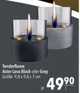 Citti Tenderflame Aster Lava Black oder Grey tilbud