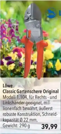 Citti Löwe Classic Gartenschere Original tilbud