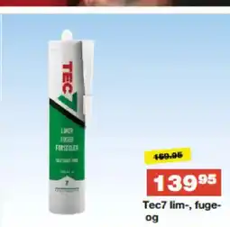 Bauhaus Tec7 lim-, fuge- og tilbud