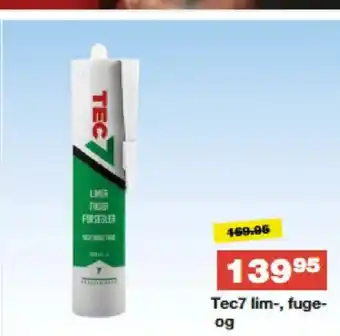 Tec7 lim-, fuge- og