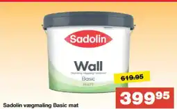 Bauhaus Sadolin vægmaling Basic mat tilbud