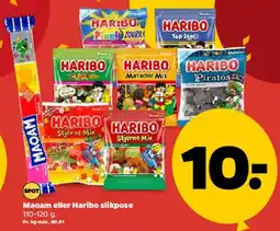 Netto Maoam eller Haribo slikpose tilbud