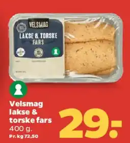 Netto Velsmag lakse & torskefars tilbud
