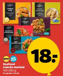 Netto Seafood snacks tilbud