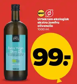 Netto Økologisk ekstra jomfru olivenolie tilbud