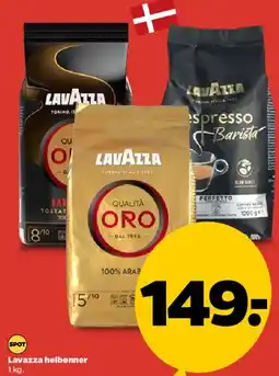 Netto Lavazza helebønner tilbud