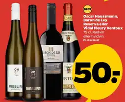 Netto Oscar Haussmann / Baron de Ley / Vidal Fleury Ventoux tilbud