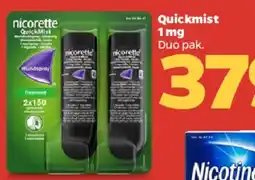 Netto Nicorette Quickmist 1 mg tilbud