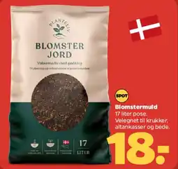 Netto Blomstermuld / Blomsterjord tilbud