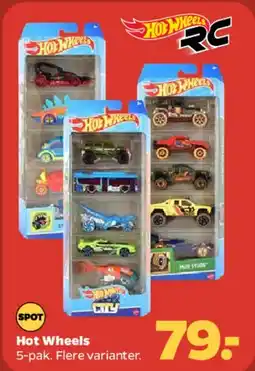 Netto Hot Wheels 5-pak tilbud