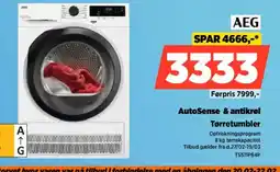 Power AutoSense & antikrøl Tørretumbler tilbud