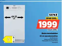 Power SENZ Ekstra tørrefunktion opvaskemaskine tilbud