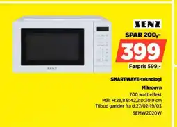 Power SENZ SMARTWAVE-teknologi Mikroovn tilbud
