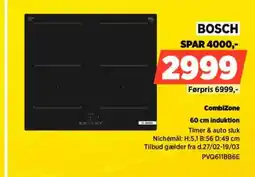 Power BOSCH CombiZone induktion tilbud