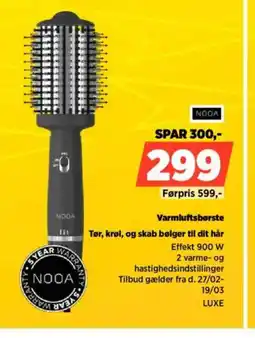 Power Varmluftsbørste tør, krøl, og skab bølger til dit hår tilbud