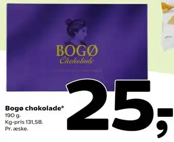 Bogø Chokolade 190 g
