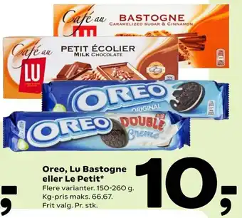 Coop 365 Oreo Lu Bastogne Eller Le Petit tilbud