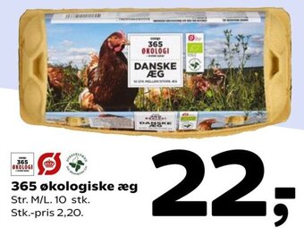 Coop 365 365 Økologiske Æg tilbud