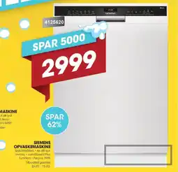 Punkt1 Siemens opvaskemaskine tilbud