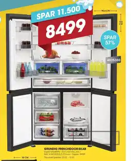 Punkt1 Grundig frenchdoor-skab tilbud