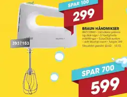 Punkt1 Braun håndmikser tilbud