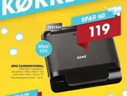 Punkt1 Senz sandwichgrill tilbud