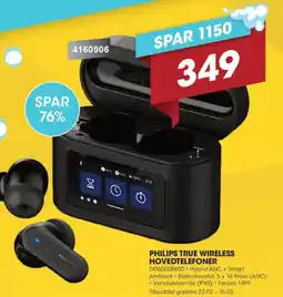 Punkt1 Philips true wireless hovedtelefoner tilbud
