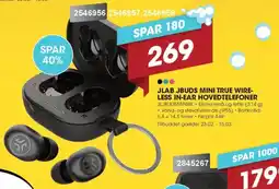 Punkt1 Jlab jbuds mini true wire- less in-ear hovedtelefoner tilbud