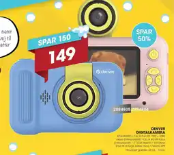 Punkt1 Denver digitalkamera tilbud