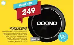 Punkt1 Ooono co-driver no1 trafikalarm tilbud
