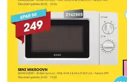 Punkt1 Senz mikroovn tilbud