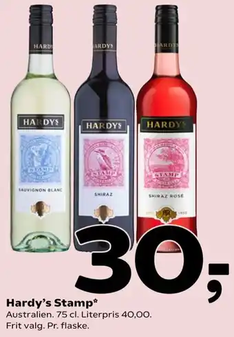 Coop 365 Hardy's Stamp 75 Cl tilbud