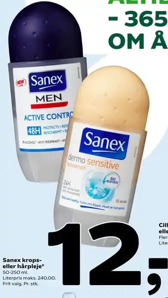 Sanex Krops Eller Hårpleje 50-250 ml