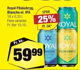 Calle Royal Påskebryg, Blanche el. IPA tilbud