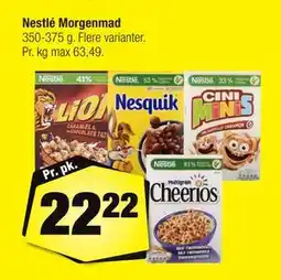 Calle Nestlé Morgenmad tilbud
