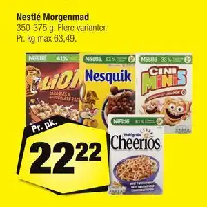 Calle Nestlé Morgenmad tilbud