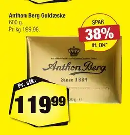 Calle Anthon Berg Guldæske tilbud
