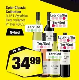 Calle Spier Classic Collection tilbud