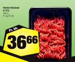 Calle Hakket Oksekød 8-12% tilbud