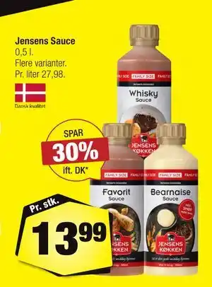 Calle Jensens Sauce tilbud