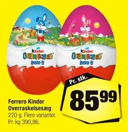 Calle Ferrero Kinder Overraskelsesæg tilbud