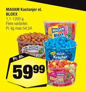 Calle MAOAM Kastanjer el. BLOXX tilbud