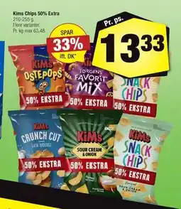 Calle Kims Chips 50% Extra tilbud