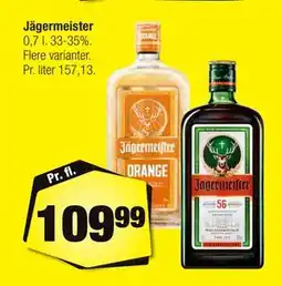 Calle Jägermeister tilbud
