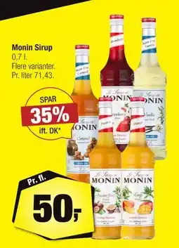 Calle Monin Sirup tilbud